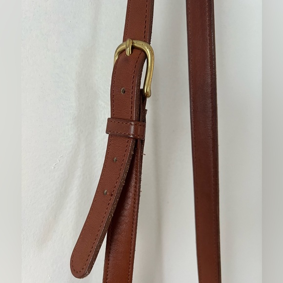 Vintage Coach 9930 British Tan Turnlock Crossbody Bag – USA Made - Picture 14 of 17